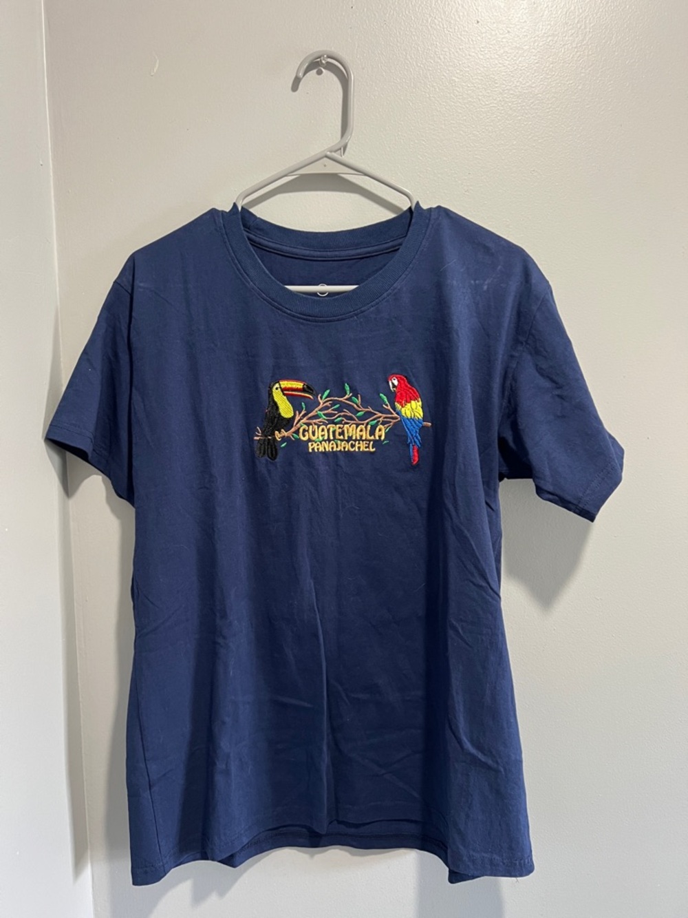SOLD - Guatemala Panajachel Navy Blue Graphic Tee